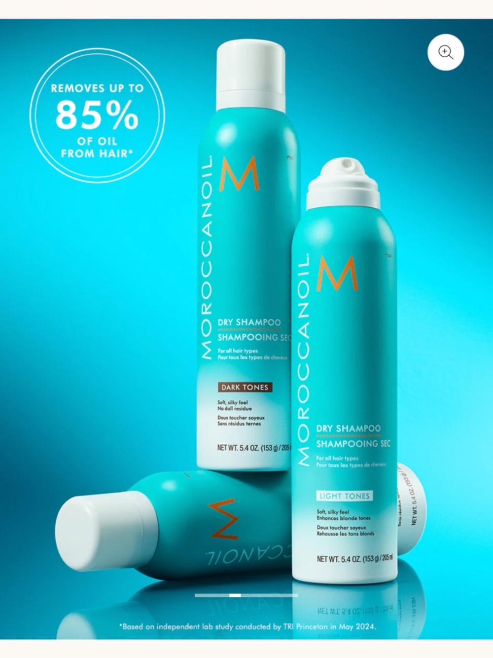 NWT Moroccanoil Dry Shampoo Dark Tones 5.4 oz - Picture 6 of 8